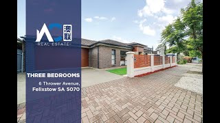 6 Thrower Avenue, Felixstow SA 5070 6 Thrower Avenue, Felixstow SA 5070