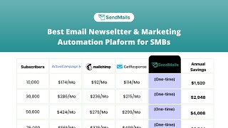 Why SendMails.io is better email marketing platform