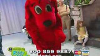 Pbs Fun Day With Clifford Ruby, Ashlee And Madison Kantz