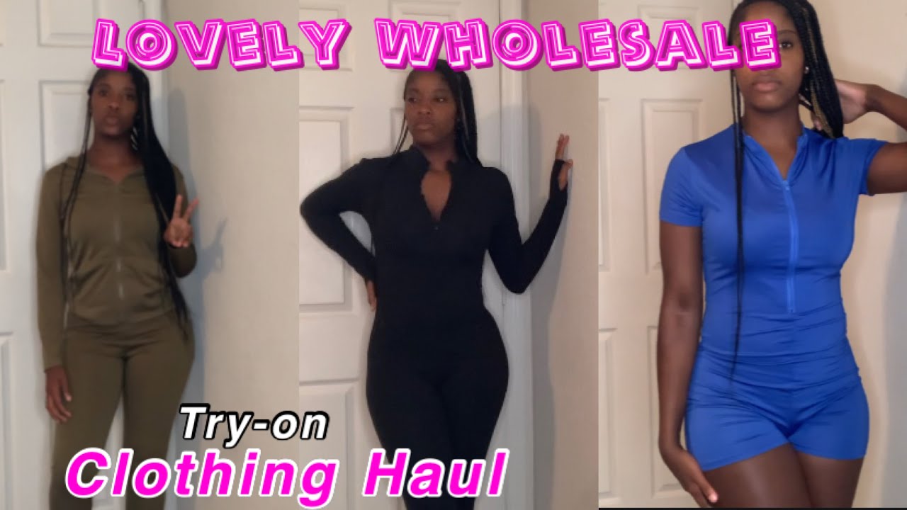 Fall Clothing Tryon Haul 2021 LovelyWholesale 👛 Dee Vibes YouTube