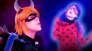 Peaches - Bowser | Versión Cat Noir | Music Video | Lady Bug (parodia)