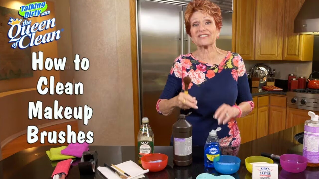 Queen of Clean: Cleaning makeup brushes