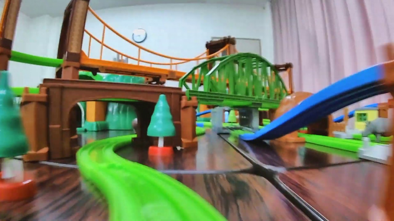 【プラレール】8月の1人プラレール運転会の前面展望動画集