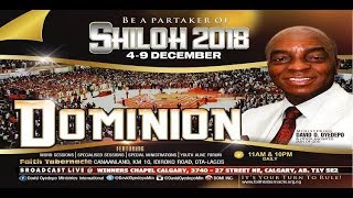 SHILOH 2018 Day 5 - Impartation Service - 8th December, 2018