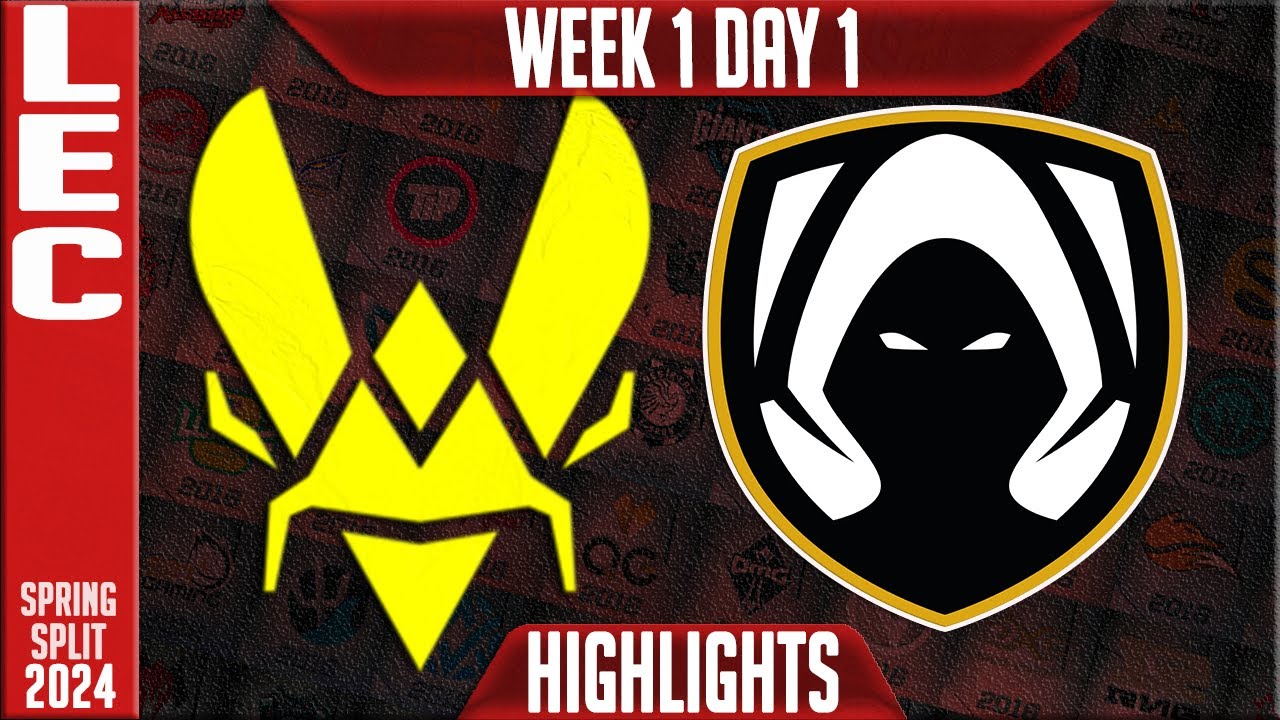 VIT vs GX - Highlights | Week 1 Day 1 LEC Winter 2024 | Vitality vs GIANTX W1D1