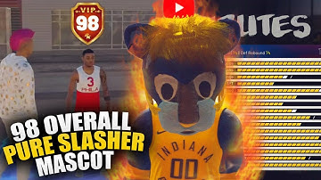 Hitting 98 Overall On A Pure Slasher! Mascot and Rep Method! NBA 2K19 Gameplay