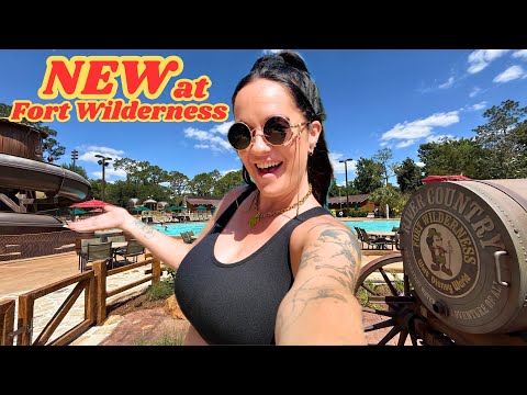 NEW Pool At Disney's Fort Wilderness + Best Snack Bar Eats!