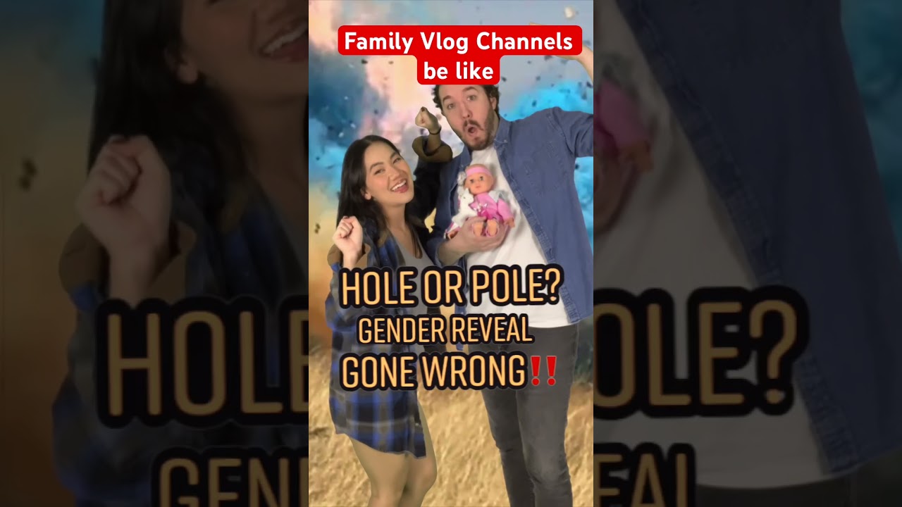 Family vlog channels be like 