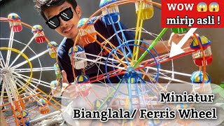 WOW! Miniatur Kincir Ria Bianglala Mirip Asli 100%