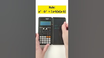 How to use NEWYES scientific calculator to calculate a²-b²=??