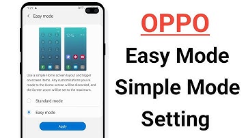 OPPO Simple Mode Easy Mode Setting ! A37,A57,A3s,F11,F7,F9,A5,A7,A9,A83,A71
