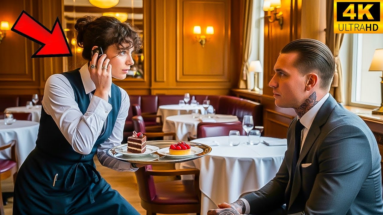 The Waitress Gave a Secret Signal to the Mafia Boss What He Did Next Shocked Everyone