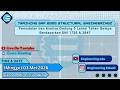 Training SAP 2000 Structural Engineering Berdasarkan SNI 1726 & 2847