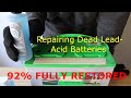 Restoring Lead Acid and Golf Cart Batteries, Liquid Regen Professional Battery Sulfate Remover