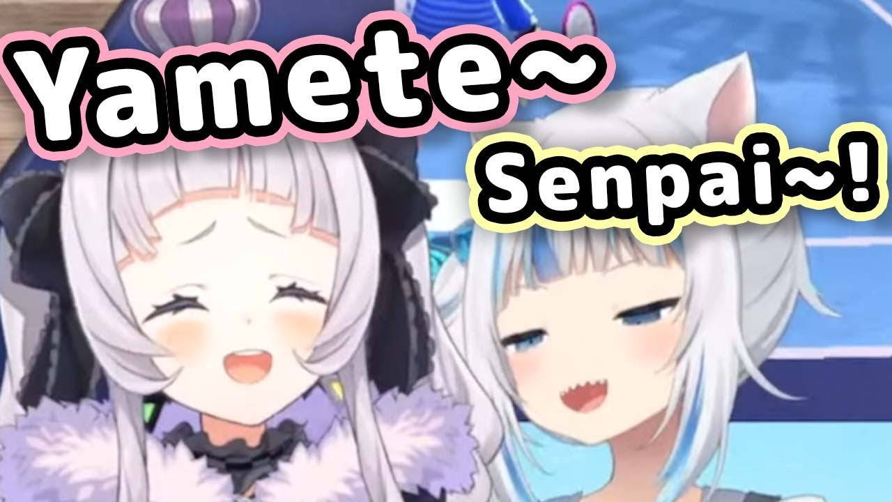 Shion Can't Handle Gura's Cute Japanese【Hololive】