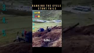 Ranking the cycle stunt fails #trending #fail #ranking #foryou #fyp #explore