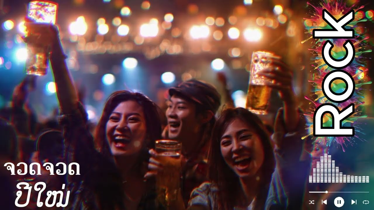 ຈວດຈວດປີໃໝ່ ROCK Version | จวดจวดปีใหม่ |  [ Lao Music ]  เพลงลาวม่วนๆ