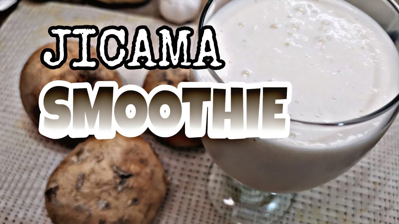 How to make SMOOTHIE FROZEN JICAMA SINGKAMAS SMOOTHIE EASY and