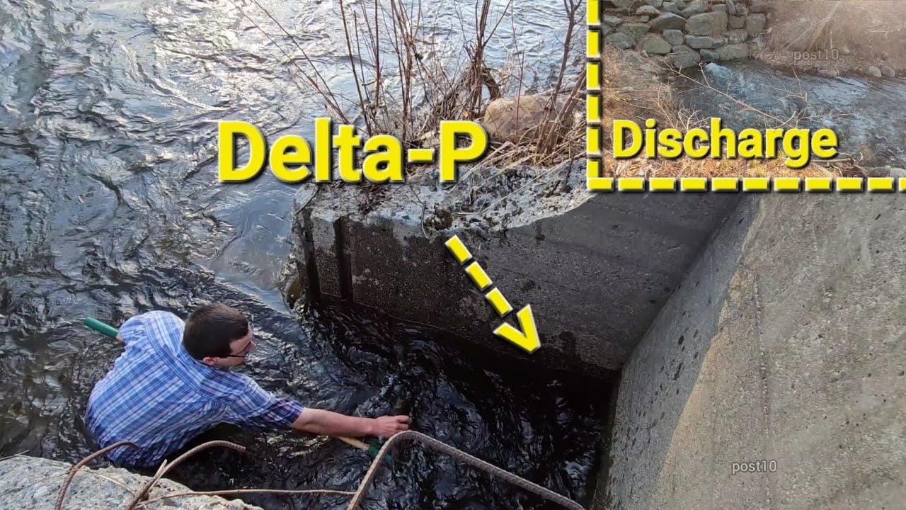 Deep Water Unclogging Lake Drain Intake Structure After Spring Thaw