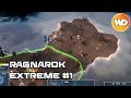 Northgard ragnarok extrme en coop contre 2 ia corbeaux difficile et normal  part 1