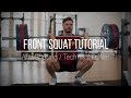 Frontkniebeugen / Front Squats Ausführung | Technik Tutorial