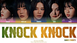 Red Velvet (레드벨벳) - Knock Knock (Who's there?) Colour coded Lyrics