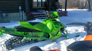 -36 cold start Snowmobile challenge