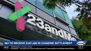 NH to receive $187,490 in 23AndMe settlement