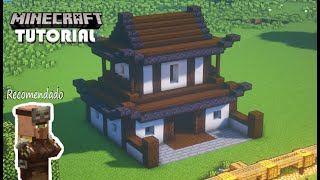 Tutorial de la Casa en mi canal de  ❤️ #minecraft