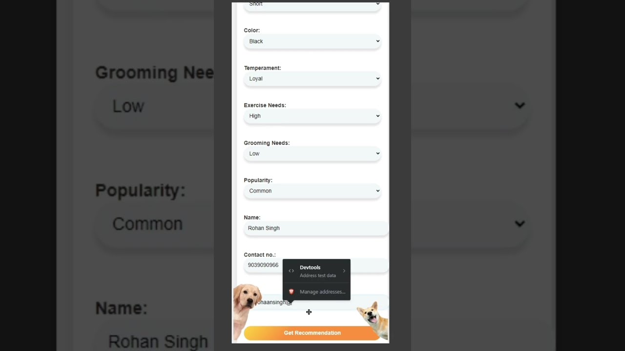 AI-Powered Dog Breed Recommendation System | Project Showcase by The Rudra Consultancy