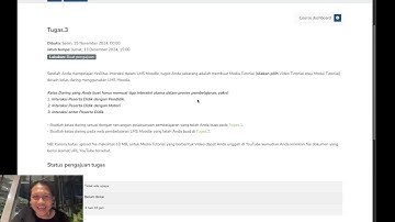 TPEN4310 TUGAS 3 - Tutorial Membuat Kelas Daring Menggunakan LMS Moodle