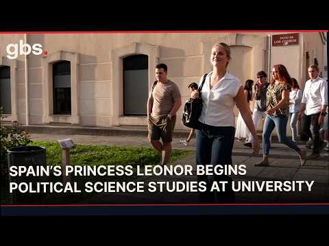 NEW CHAPTER: Spain’s Future Queen Leonor Begins Political Science Studies | GBS News | AC1C