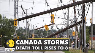 Storms kill at least 8 in Canada, leave 226,000 citizens without power | WION Climate Tracker screenshot 3