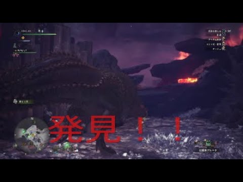 Mhw イビルジョー 痕跡集めから特別任務出現まで イビルジョーvsバゼルギウス縄張り争い有り モンスターハンターワールド Youtube