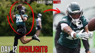 The Philadelphia Eagles Training Camp Highlights FEEL DIFFERENT Right Now... | Day 12 Highlights |