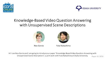 [ECCV 2020] Knowledge-Based VideoQA with Unsupervised Scene Descriptions