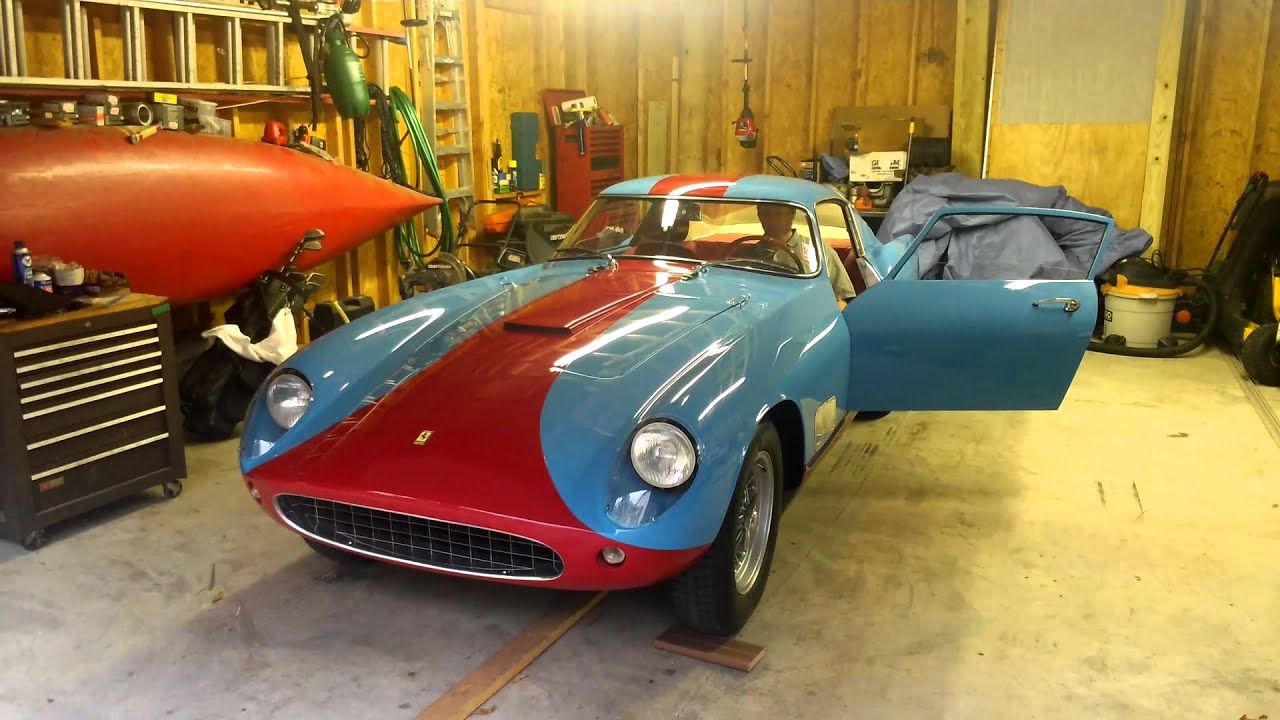 Etceterini.com starting up the 1957 Ferrari TDF
