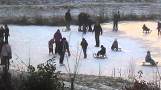 Eisfest Auf Dem Mozartsee