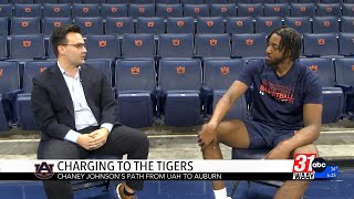 Charging to the Tigers: Chaney Johnson's path from UAH to Auburn