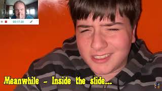 Kid Temper Tantrum Gets Eaten By A Slide Eater Reaction