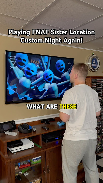 Playing FNAF Sister Location Custom Night Again! 🐻🦊🐰