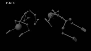 Strong Poses (Stick Figure) in MAYA