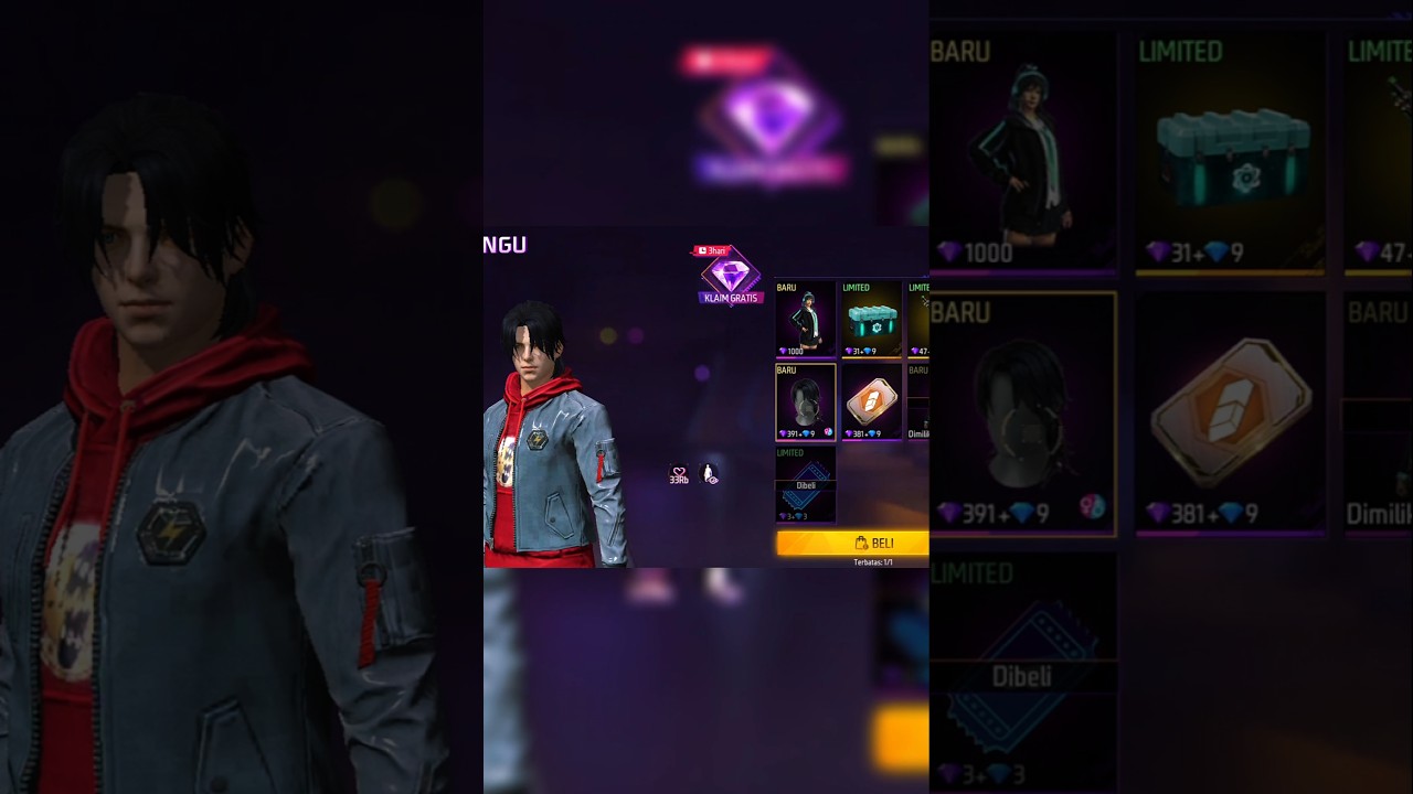 nukerin rambut mulet ff😎 