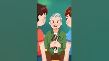 The Bundle of Sticks📦#motivationalshortstories #inspirationalstories #childrensstories #moralstory