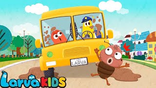 Wheel On The Bus | More Baby Songs | Nursery Rhymes and Best Song For Kids by Larva World TV