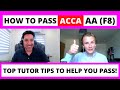 How to pass ACCA AA (F8) - Top tutor exam tips from Shameed Abraham | ACCA Audit &amp; Assurance