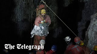 video: Trapped explorer Mark Dickey rescued from cave in Turkey