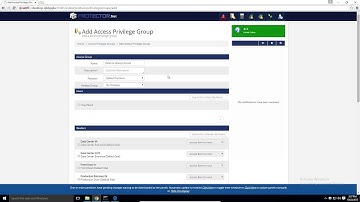 Planning and Configuring Access Groups