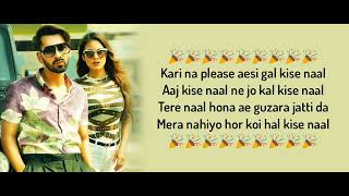 Sakhiyaan Lyrics - Maninder Buttar, MixSingh, Babbu | Sakhiyan Full Song Lyrical Video