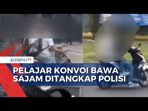 Viral Aksi Pelajar Bawa Sajam dan Ancam Petugas Keamanan di Jakarta Barat